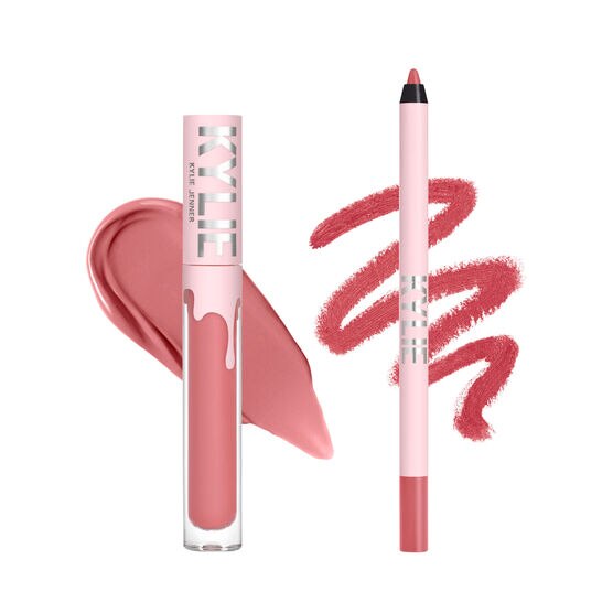 kj lip kit matte snow way bae